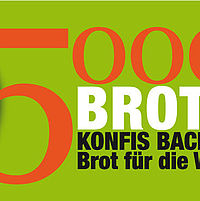 Logo der Aktion 5000 Brote - Konfis backen Brot für die Welt