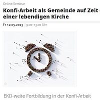 Beispielbild Fortbildung Konfi-Arbeit als Gemeinde auf Zeit
