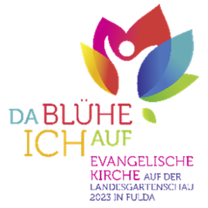 Logo der Kirchenpräsenz auf der Landesgartenschau Fulda 2023